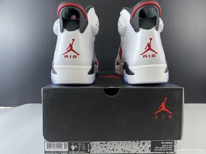 Cheap AIR 'CARMINE' RETRO 2014 384664-160 JORDAN 6 0527